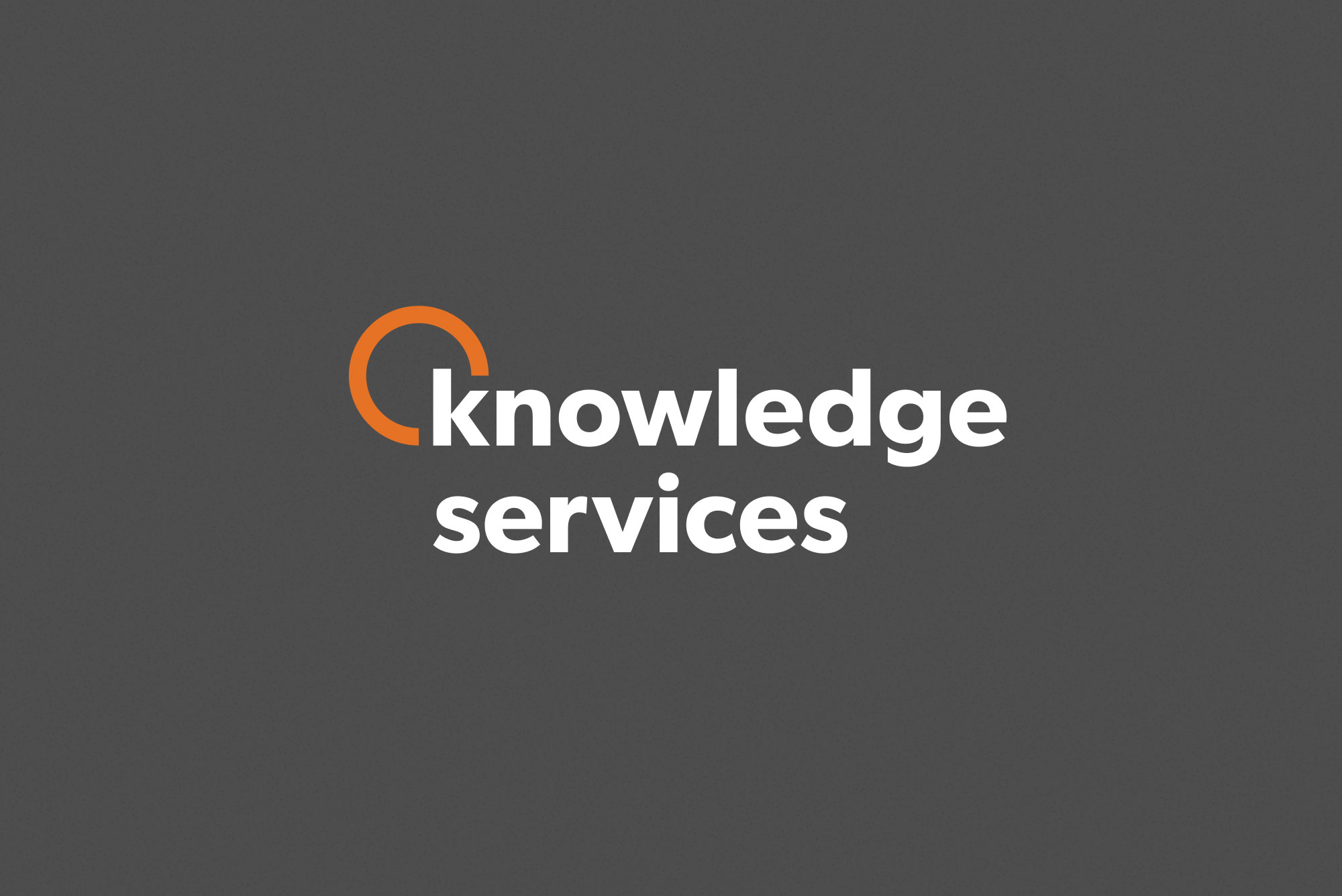 Knowledge Services